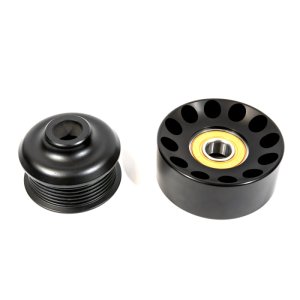 Ford Mustang Idler Pulleys - VMP Performance - 2.49in Roush M90 Press-On Pulley & 90mm Idler Pak - `08-`10